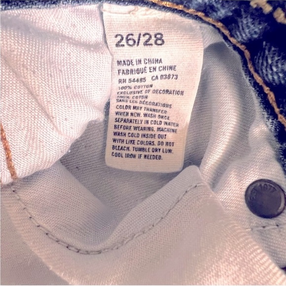 American Eagle Jeans Sz 26/28 - Picture 4 of 7